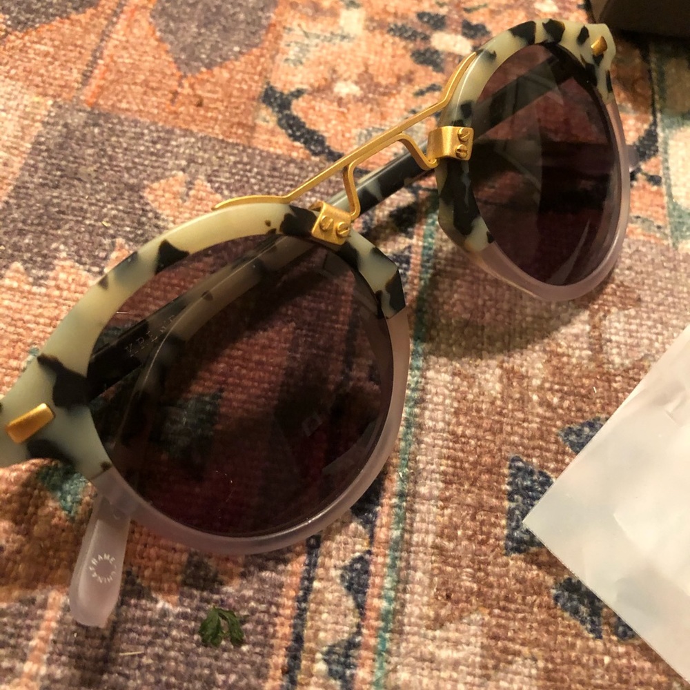 KREWE ST LOUIS CLASSICS NEUTRAL SUNGLASSES